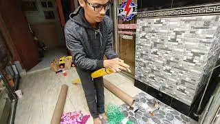 Telescopic Hot stick BLUE STRIPE