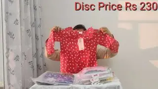 Firstcry haul under 350 l Firstcry Sale l Baby Girl Dress Haul l 60% off on baby dress on Firstcry