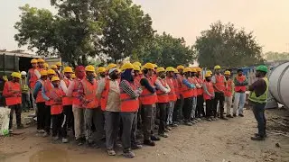 Day-9 | Engineering Site Vlog &mdash; PTW & Safety Talks+Drawing Review 🚧📋#SiteVlog #bathinda #DailyVlog