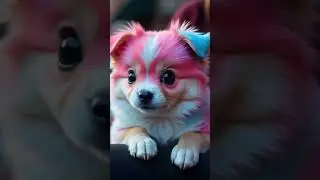 pink an white dog 🐶 Ai video #ai#aidog#aidogvideo#aigenerated