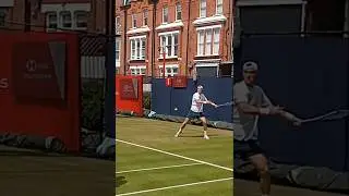 Jack Draper back on the Grass at Queens 2025 #atp #tennis #draper #forehand
