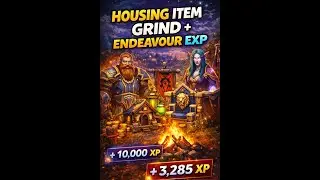 🎮 World of Warcraft : Relaxing Evening, Housing Item Grind + Gold Making