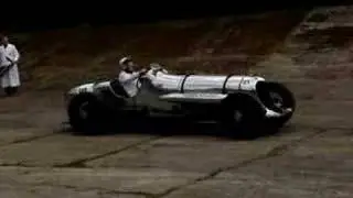 Napier Railton on the Byfleet Banking