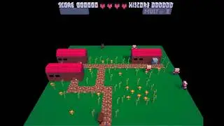 Little Voxel Quest by kibcob VOXATRON Fantasy Virtual Console Lexaloffle Games com