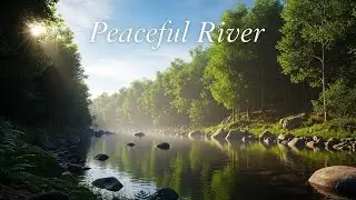 Peaceful River Flow 🌿 Calm Natural Ambience for Focus, Study, and Deep Rest #1201