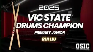 Rui Liu performs Funk (by Andre Forbes) to win the 2025 Victorian Drums Finals!