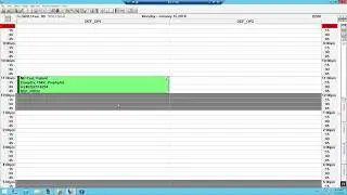 Scheduling New Patient Appointment (Using Right Click on Schedule)
