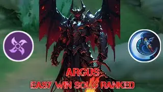 ARGUS EASY WIN SECRET EMBLEM AND BUILD || ARGUS LATE GAME 