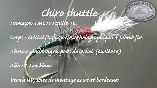 Montage d'un chironome shuttle