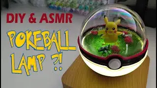 DIY Floating Pok&eacute;ball Lamp