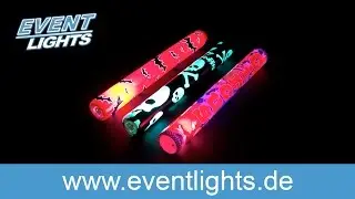 LED Pompom Stab Circus, Totenkopf, Fledermaus | Eventlights Shop