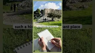 Today I Try to Draw Some Mycenaean Ruins ✍🏻 🇬🇷