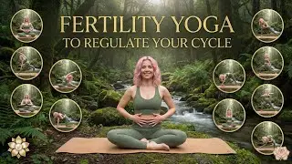 Fertility Yoga to Regulate Your Cycle | Balance Hormones Naturally | PCOS Support