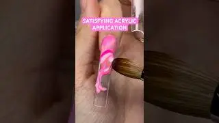 Watch us create an XXL Acrylic set | products from glitterplanetuk.com #acrylic nails #nailart
