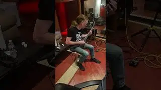 Studio update 2025 Geoff was up next nailing his rythm tracks.