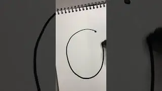 Drawing but the Black Marker is HUGE!! Satisfying #shorts