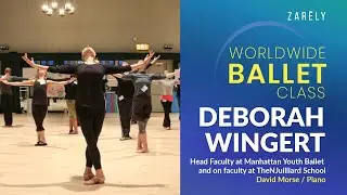 Deborah Wingert Arkin, Head Faculty at Manhattan Youth Ballet, Ballet class