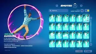 ALL ICON SERIES EMOTES & DANCES IN FORTNITE! (Part 1)