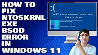 Как исправить ошибку BSOD Ntoskrnl.exe в Windows 11/10