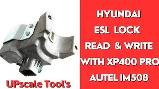 Hyundai Verna & I20 ESL Read Write With Xp400pro & Autel  IM 508
