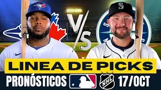 🔥⚾️  PRONOSTICOS MLB PLAYOFFS Y NHL PARA HOY 17 DE OCTUBRE 🤑 PARLAY GRATIS🔥