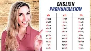 English Pronunciation Practice for Adults | Digraphs