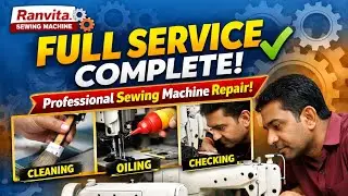 Jack F5 Satal setting| Full Service Complete ✅ | Professional Sewing Machine Service 🧵⚙️