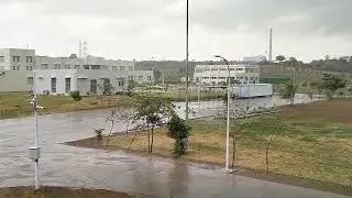 Heavy Rain at Thar coal | thar coal field | #SECMC