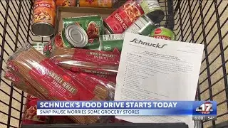 Schnucks accepts donations for food banks as shutdown continues