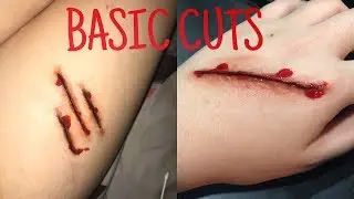 Basic Cuts SFX Makeup: Easy and Homemade