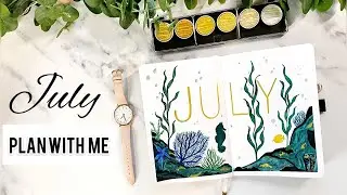 PLAN WITH ME JULY 2020 | Bullet Journal Monthly Setup