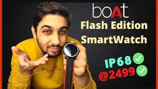 Boat Watch Flash(Red) Unboxing Initial Impression⚡️ Best Under 3000 in 2021?