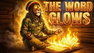 ReggAI - The Word That Glows | 4K Spiritual Anthem | Veo 3.1 | No Copyright Music 🕯️