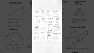 Aires et p&eacute;rim&egrave;tres #entraidecours #maths #fichederevision