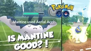 IS MANTINE GOOD?! Pokemon GO Tempest Cup PvP Great League Battles