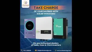 Maximize savings with Tesla, Knox, and Chint solar inverters! #knox #energysolutions #tesla #solar