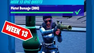 Pistol Damage (300) | Fortnite Week 13 Epic Quests