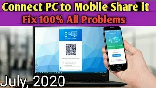Solved Shareit Pc to Mobile Connection Problem Shareit || How to fix Shareit Connecting Issue.