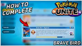 How to Complete Brave bird achievement in pokemon unite!#pokemonunite