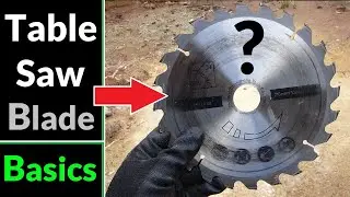 Table Saw Blade Basics for Beginners - What to know when buying a Blade