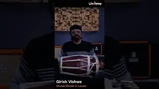 Dholak in Lavani - Girish Vishwa | LivDemy