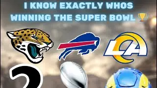 This is how you predict the Super Bowl winner #rams #bills #superbowlpicks #superbowl #nfl 