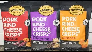 Sonoma Creamery Pork Rind Cheese Crisps: Chipotle, Cracked Black Pepper & Cheddar Review