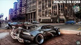 The Realistic GTA V you haven't seen yet | Best Graphics mod + Ultimate ENB With 500+ Mods Gameplay!