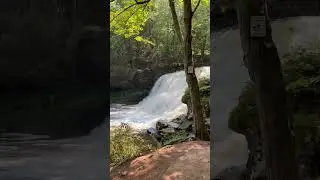 Wadsworth Falls in Middletown is one of the best hikes for summer swimming spots- and Fall Foliage!