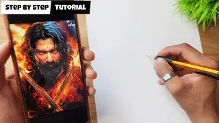 Vicky Kaushal as Sambhaji Maharaj | Easy Drawing Tutorial From The Movie Chhaava @AjArts03