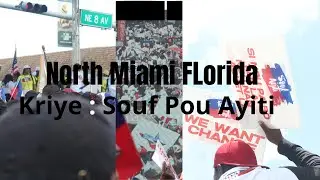 North Miami Florida  March 9 Jiy&egrave; 2023  Souf pou Haiti Relief for Haiti  live