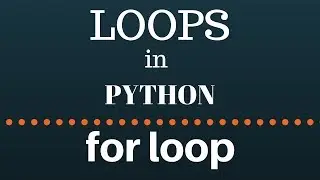 for loop in python