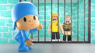 PRISON!! Aku DANCE POCOYO VIRAL dan Berubah Menjadi Pocoyo!!