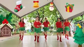 New Feliz Navidad 2023 ~ Line Dance.             By : Edelweis LD@Mitra Bubu
